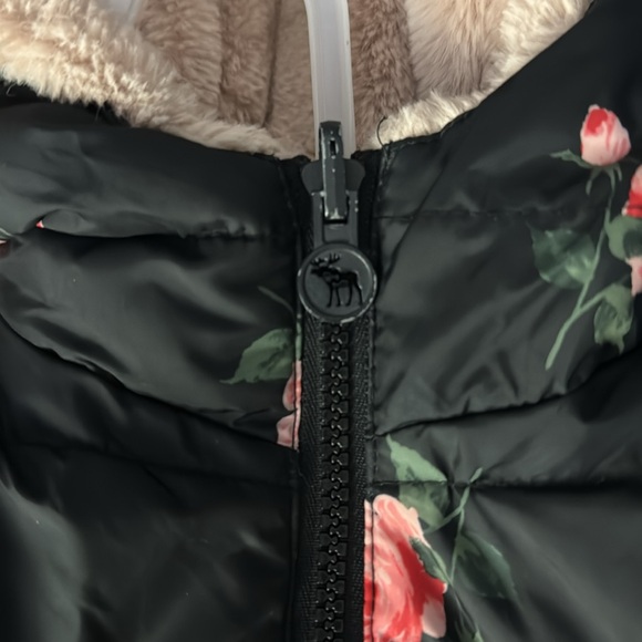 Pink Flower Little Girls Ski Bibs & Jacket - Picture 12 of 15